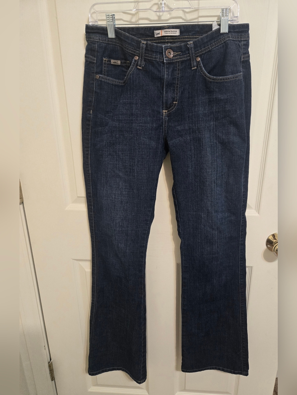 Lee Women's Bootcut Jeans in Dark Indigo